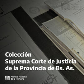 Colección Suprema Corte de Justicia de la Provincia de Bs. As.