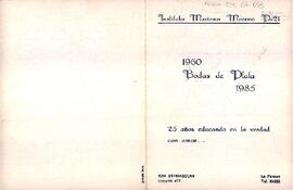 Invitación a acto del Instituto Mariano Moreno P. 12