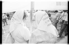 Serie de Fotografías de manifestación el día de la sentencia del Juicio a las Juntas