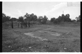 Fotografía de reconocimiento del Centro Clandestino de Detención Compañía de Comunicaciones de Mo...