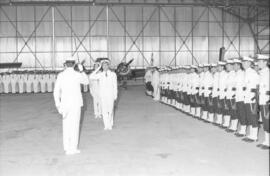 Fotografía del aniversario de la Base Aeronaval Almirante Zar