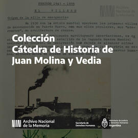 Colección Cátedra de Historia de Juan Molina y Vedia