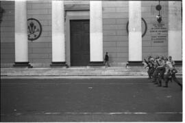 Fotografía de integrantes de fuerzas de seguridad