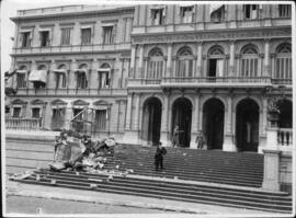 Fotografía del bombardeo a Plaza de Mayo