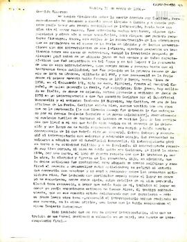 Carta de Gustavo Roca para Ricardo