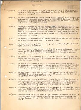 Informe de hechos delictivos
