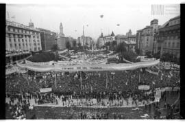 Fotografía de celebración del 1° de mayo