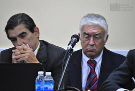 Fotografia producida por la agencia de noticas Agencia Comunica en el marco del juicio de la caus...