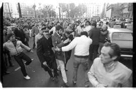 Fotografía de la manifestación de la CGT