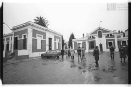 Fotografía de reconocimiento del Centro Clandestino de Detención Jefatura de Policía de la Provin...