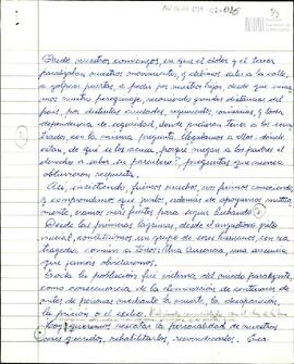 Anotación de Celia Jinkis de Korsunsky