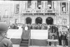 Fotografía del palco del acto conmemorativo del 164 aniversario de la Batalla de Tucumán