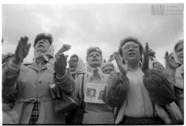 Fotografía de la Marcha de la Resistencia de 1985