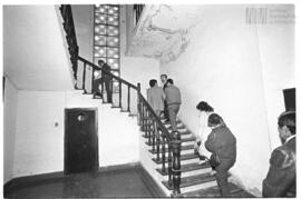 Fotografía de reconocimiento del Centro Clandestino de Detención Escuela de Educación Física de l...