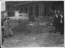 Fotografía del bombardeo a Plaza de Mayo