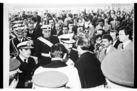 Fotografía de Jorge Rafael Videla en la celebración del Tedeum