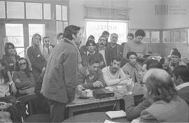Fotografía de conferencia de prensa de presos políticos liberados