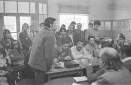 Fotografía de conferencia de prensa de presos políticos liberados