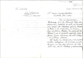 Carta de Celia Jinkis de Korsunsky para Haydee Bermejo Hurtado