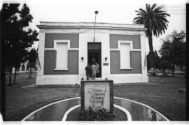 Fotografía de reconocimiento del Centro Clandestino de Detención Jefatura de Policía de la Provin...