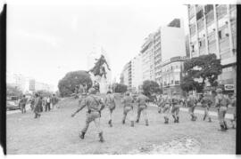 Fotografía de la movilización de la CGT Brasil