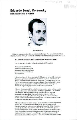 Fragmento de entrevista a Celia Jinkis de Korsunsky